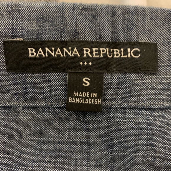 Banana Republic Off the Shoulder Jean Blouse - Picture 4 of 4